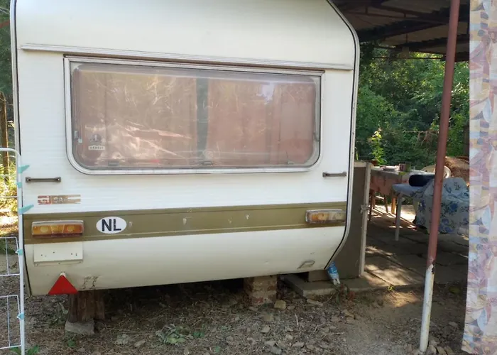 بيت خشبي с терасата